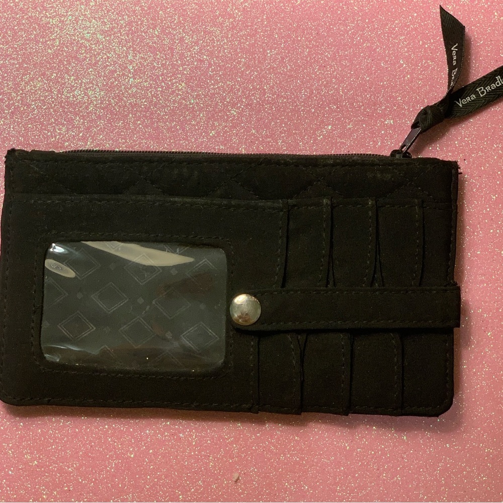 Vera Bradley Ultimate Card Case in Black